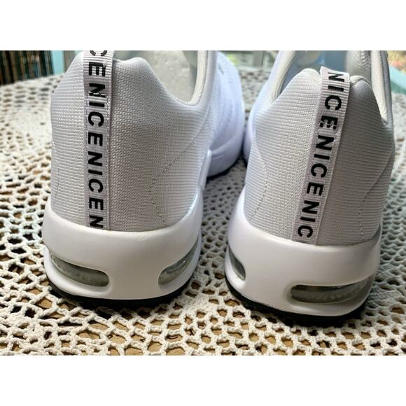 Ladies Nice-Nice Fashion Sneakers White Size 9.5M Mesh Breathable Arch-Soles 639 - Picture 7 of 9